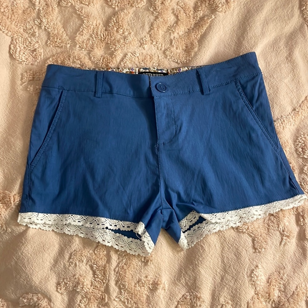 Cutest Shorts with Lace Trim